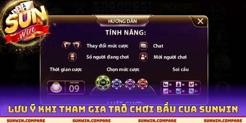 Bầu Cua SUNWIN - Phương Pháp Để Tối Ưu Lợi Nhuận Nhận Được 3 Lưu ý khi tham gia trò chơi Bầu cua SUNWIN